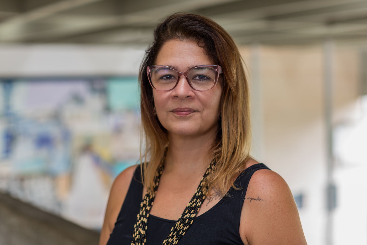 Luciana Lobato, coordenadora da Clínica Escola de Saúde Integrativa (Foto: Jackson Bandeira/Ascom UFS)