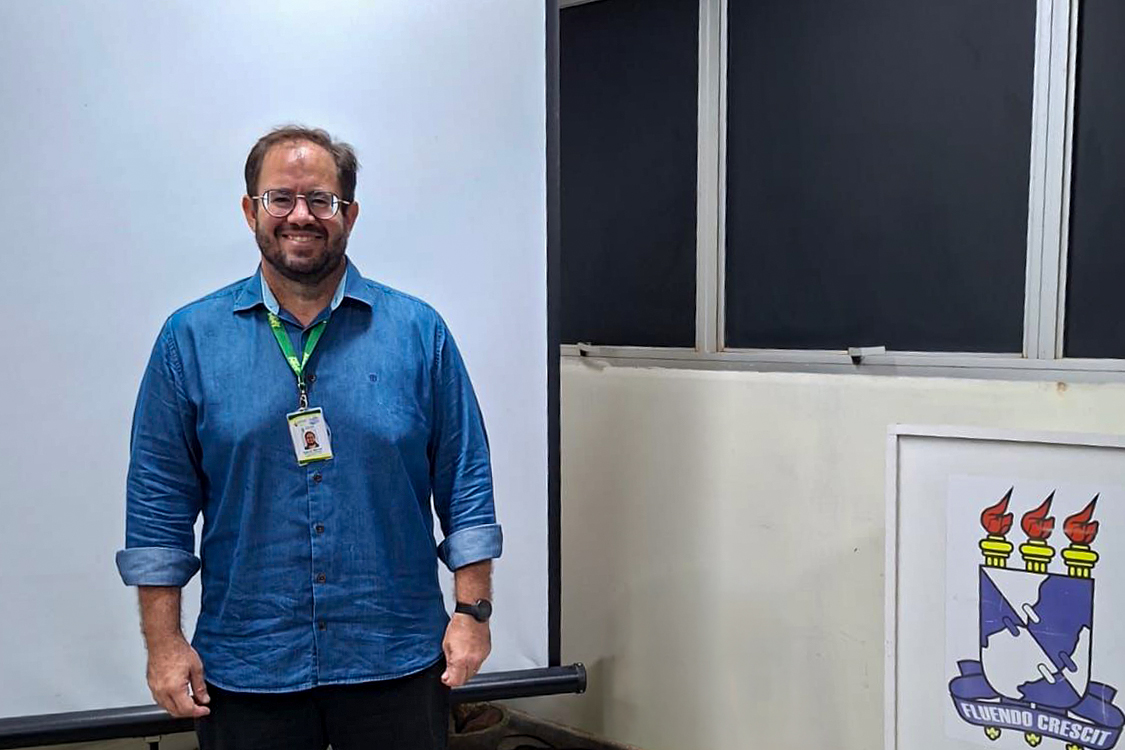 Gabriel Oliveira Martins, doutorando da UFS (Foto: arquivo Ascom UFS)