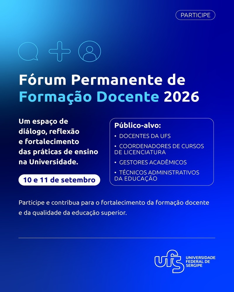 (Arte: SECOM UFS)
