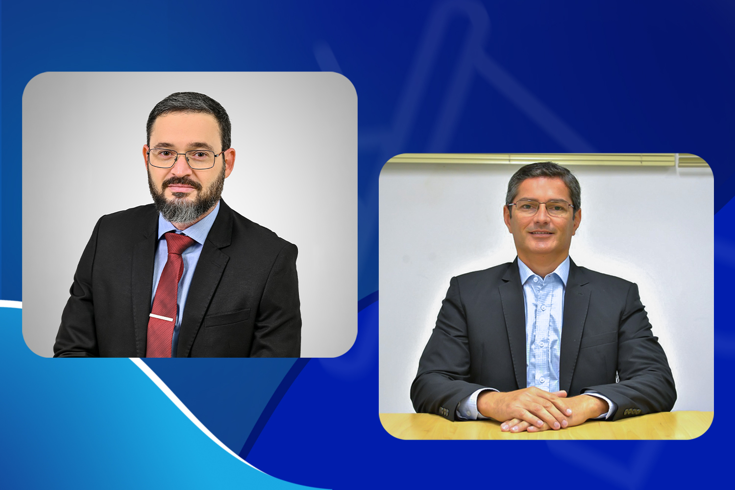 A esquerda está o pesquisador André Faro Santos e a direita, o pesquisador José Ricardo de Santana (Foto: arquivo pessoal)