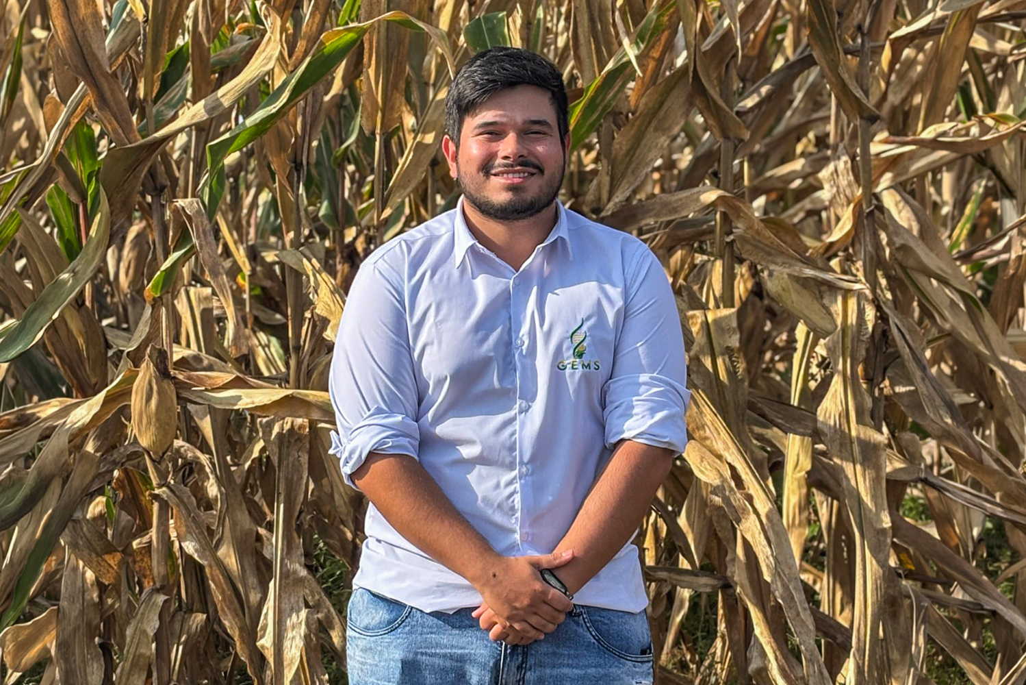 O estudante de Engenharia Agronômica do Campus Sertão e membro efetivo do GEMS, José Felipe Dantas.