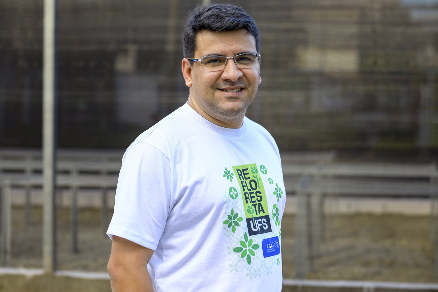Ítallo Romany Nunes Menezes, coordenador de Gestão Ambiental (Foto: Adilson Andrade/Ascom UFS)