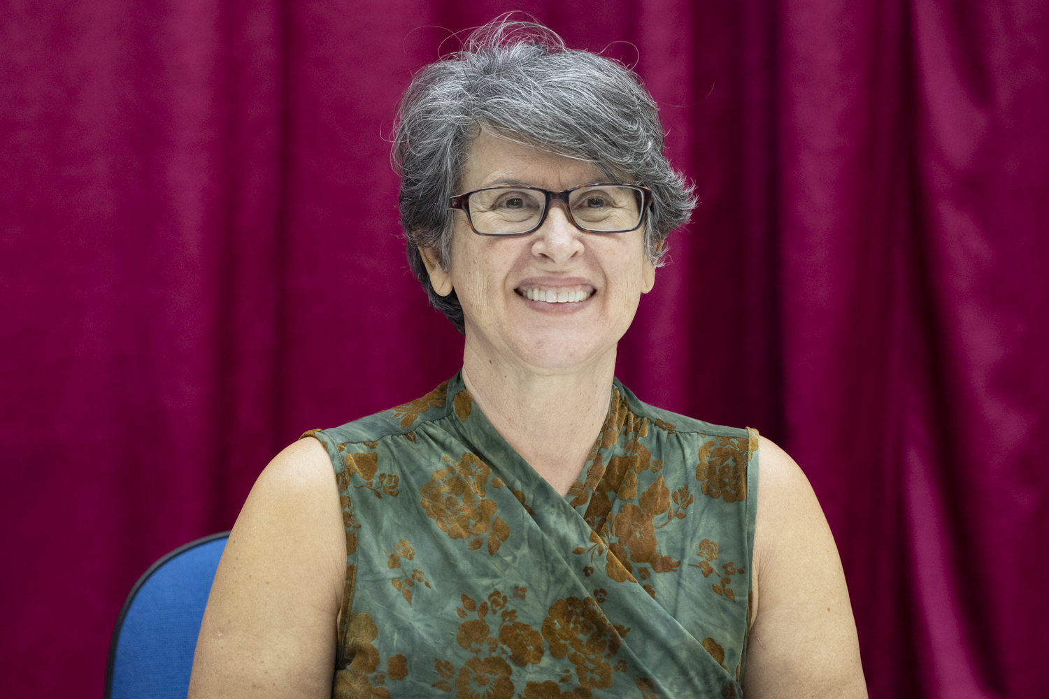 A vice-reitora da UFS e participante da mesa, Silvana Bretas. (Foto: Adilson Andrade/Ascom UFS)