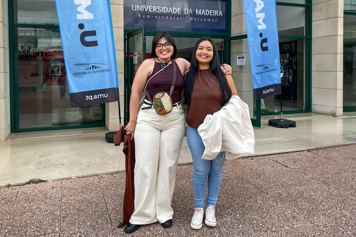 Juliana Lima e Ana Paula Nunes - Unifap (Foto: arquivo pessoal)