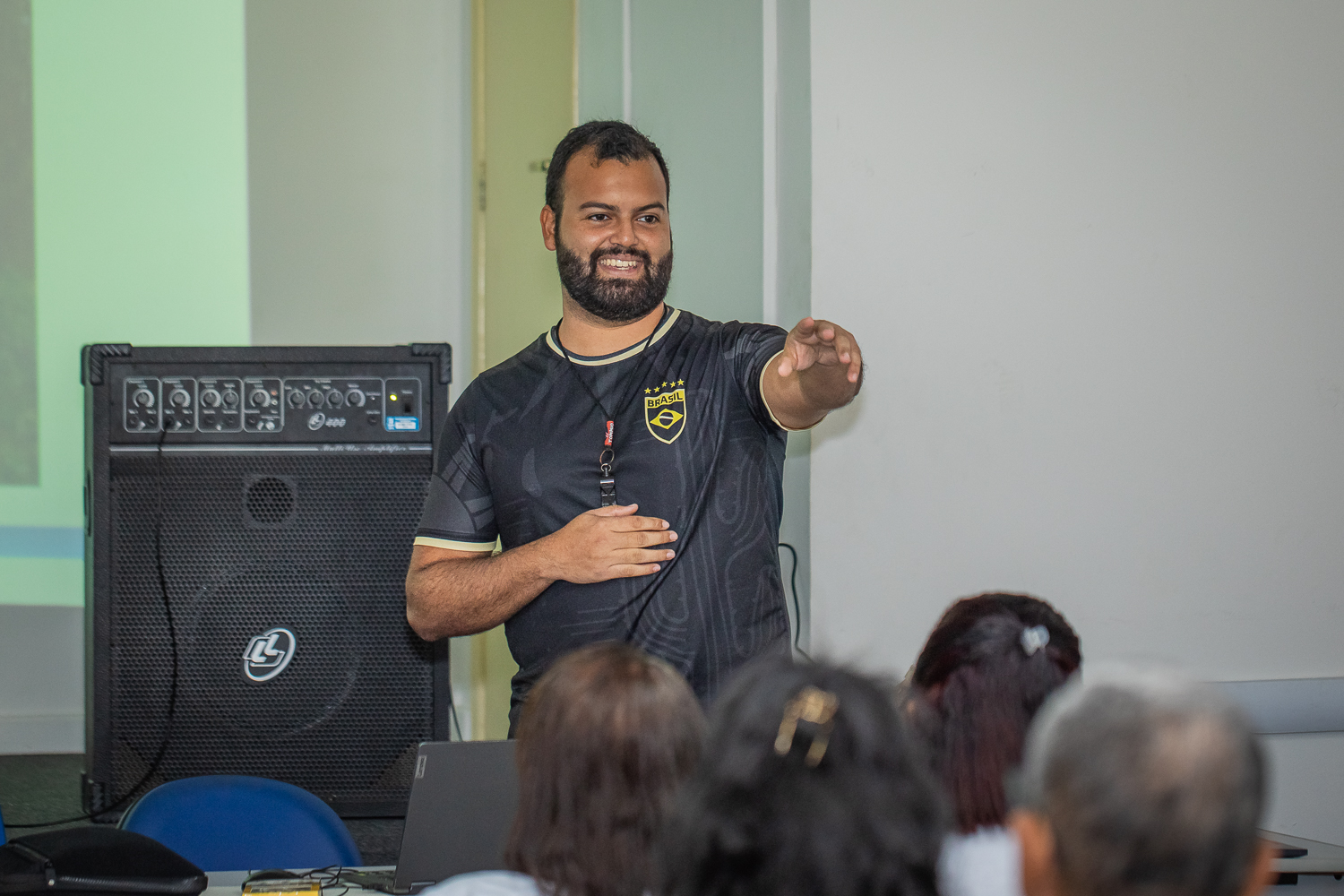 Profº Dr. Neilson Meneses. (Foto: Jackson Bandeira/Ascom UFS)
