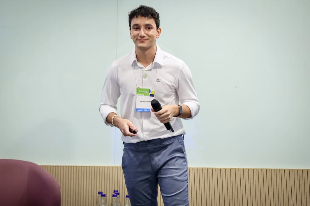 Kauan Rodrigo dos Santos, um dos idealizadores do projeto (Foto: arquivo pessoal)