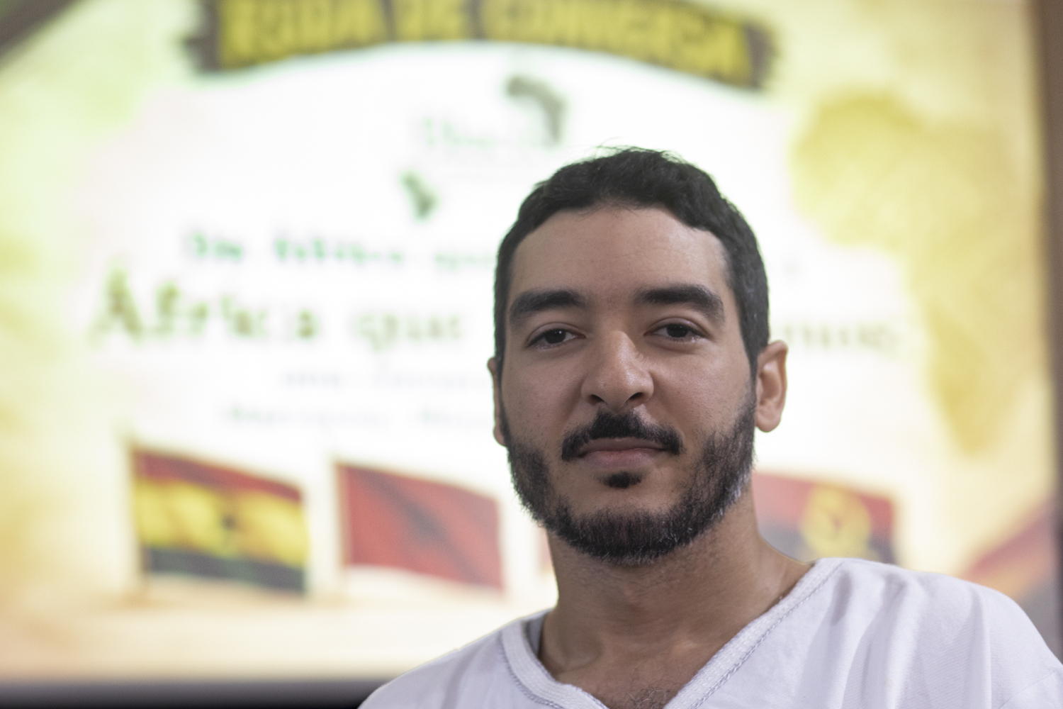 Omar Hasbi, representante do Marrocos (Foto: Adilson Andrade/AscomUFS)