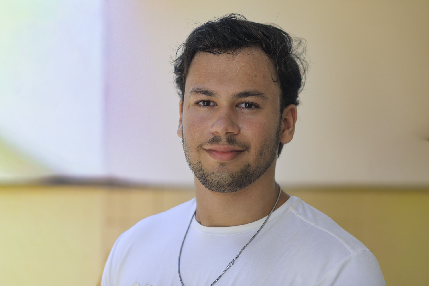 Matheus Vinícius, discente de Geografia no Campus São Cristóvão (Foto: Adilson Andrade/AscomUFS)