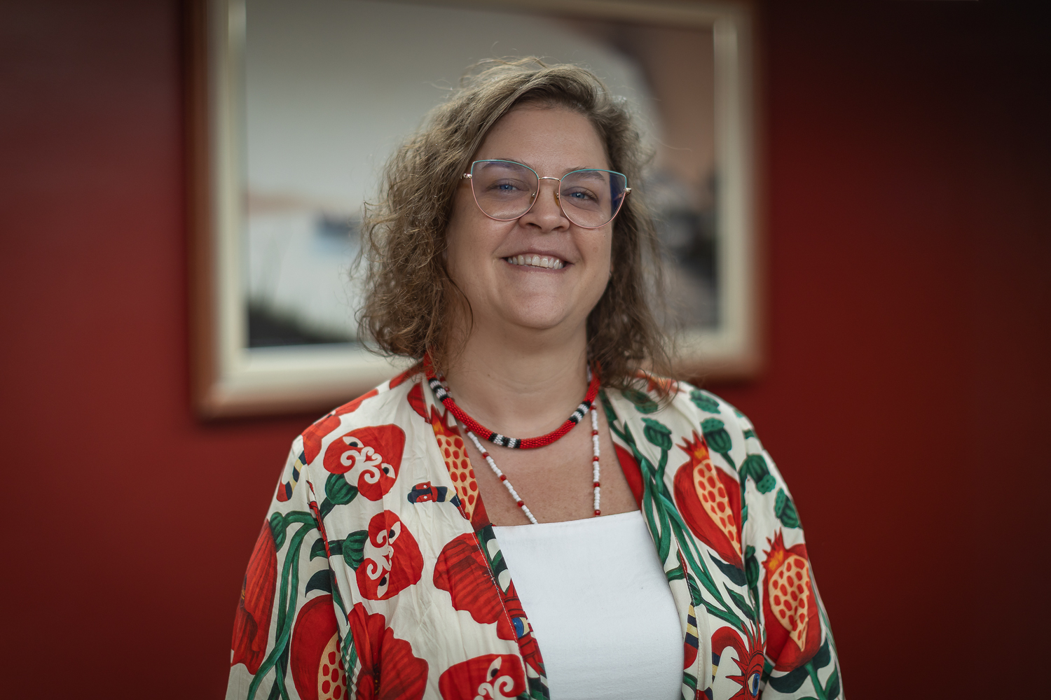 Coordenadora-geral do Programa Nacional de Comitês de Cultura, Mirella Araújo.  (Foto: Jackson Bandeira/Ascom UFS)