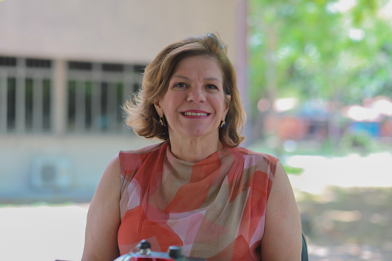 a Pró-reitora de Acessibilidade e Ações Inclusivas (PROAAI), Profa. Dra. Marília Cavalcante. (Ascom UFS)