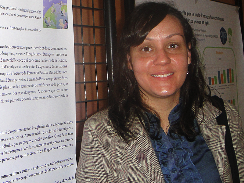 Professora Lívia Godinho: autora da pesquisa. (foto pessoal)