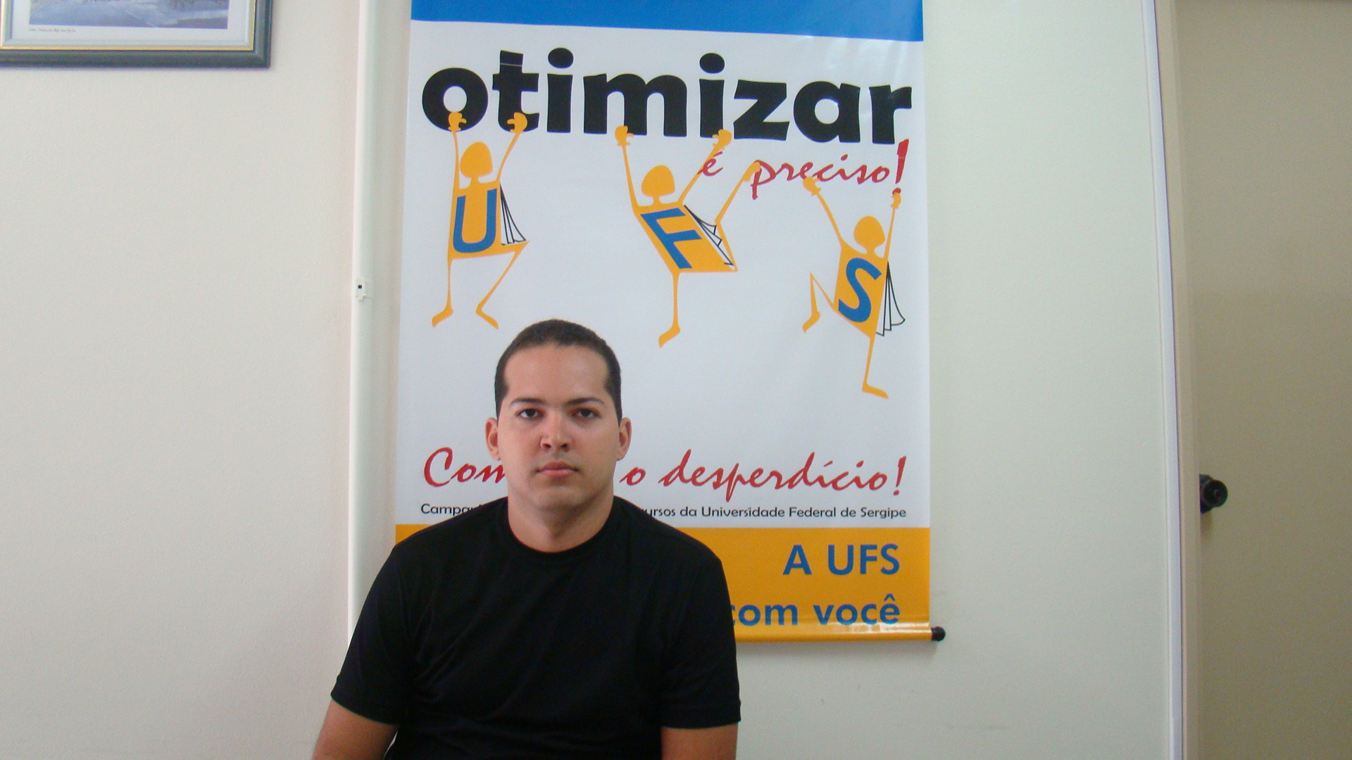 Luiz Marcos, coordenador do UFS Ambiental