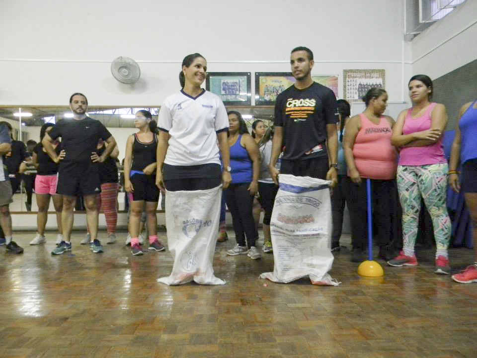 Último treino foi marcado por atividades recreativas.