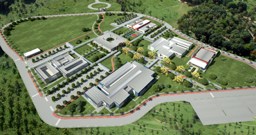 Imagem aérea digital da futura sede do campus de Lagarto