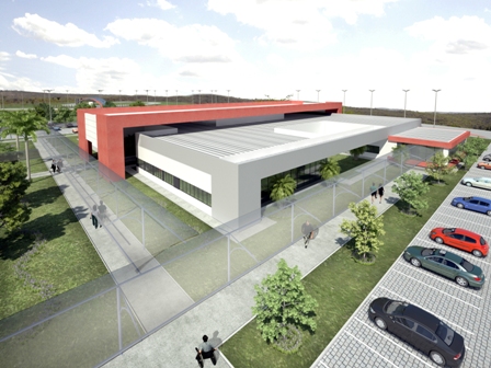 Projeção da Biblioteca do campus de Lagarto