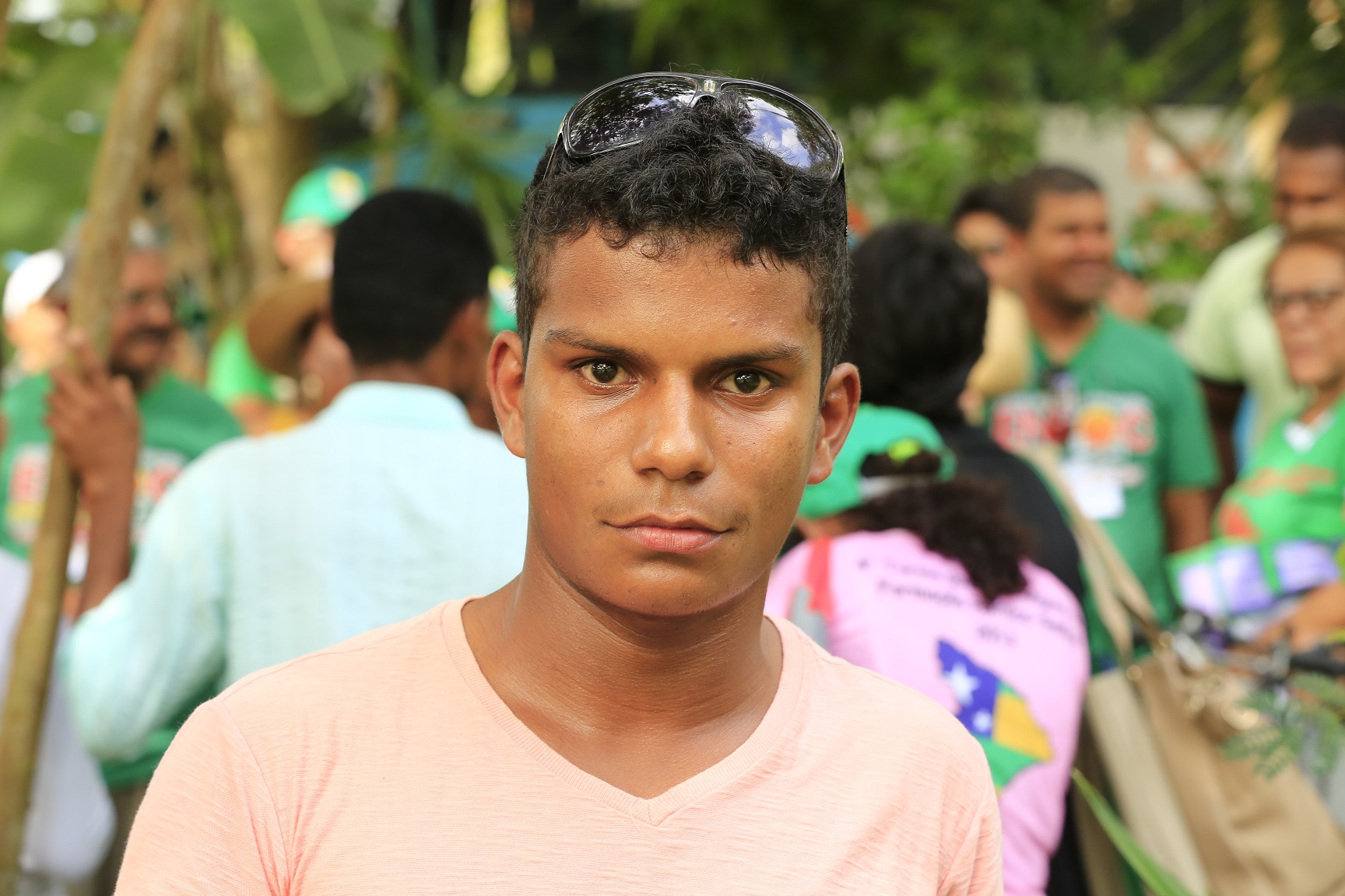Cleonâncio Vieira, aluno de Economia e filho de agricultores da cidade de Cumbe