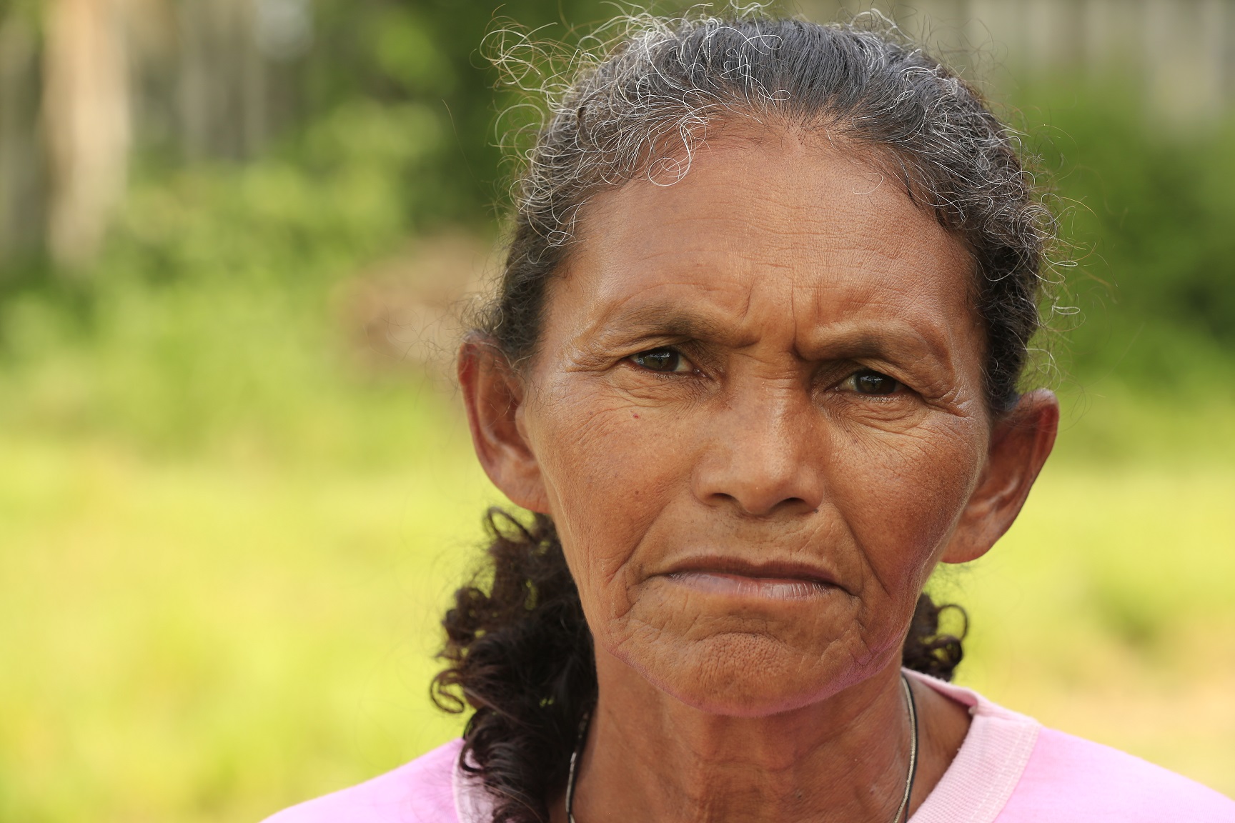 Agricultora Maria Felix dos Santos, de São Cristóvão