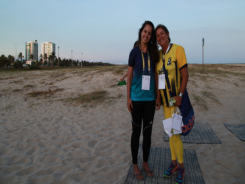 Tiara e Anne mostram sintonia e animação
