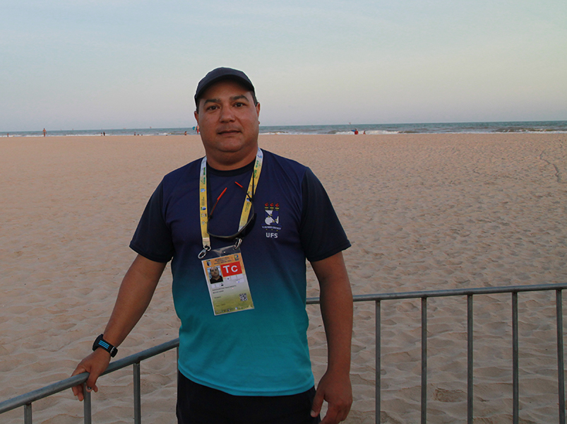 O técnico Randeantony aposta na tradição do Brasil no esporte