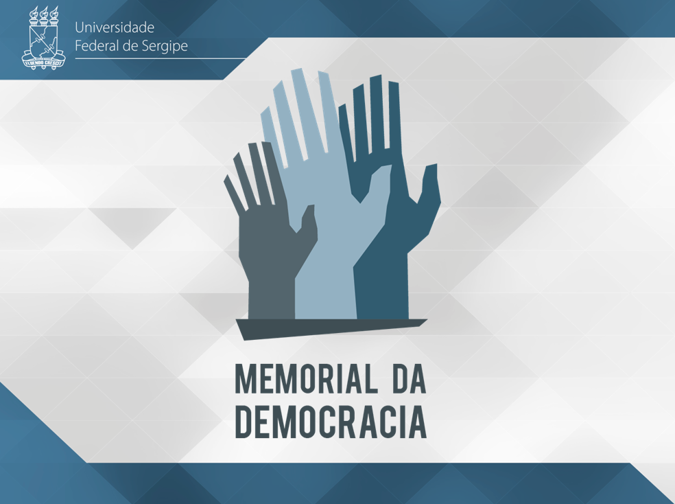 Marca do Memorial da Democracia elaborada pela equipe da Editora UFS