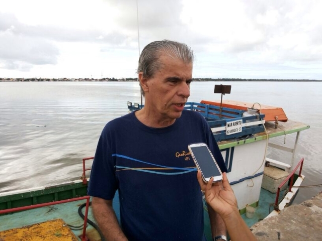 Luiz Carlos Fontes, geólogo e coordenador do Laboratório Georioemar/UFS
