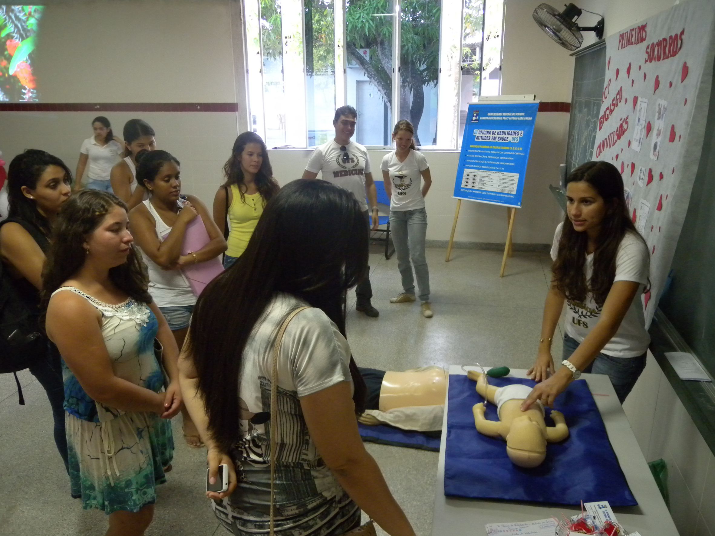 Oficina promove orientações sobre primeiros socorros