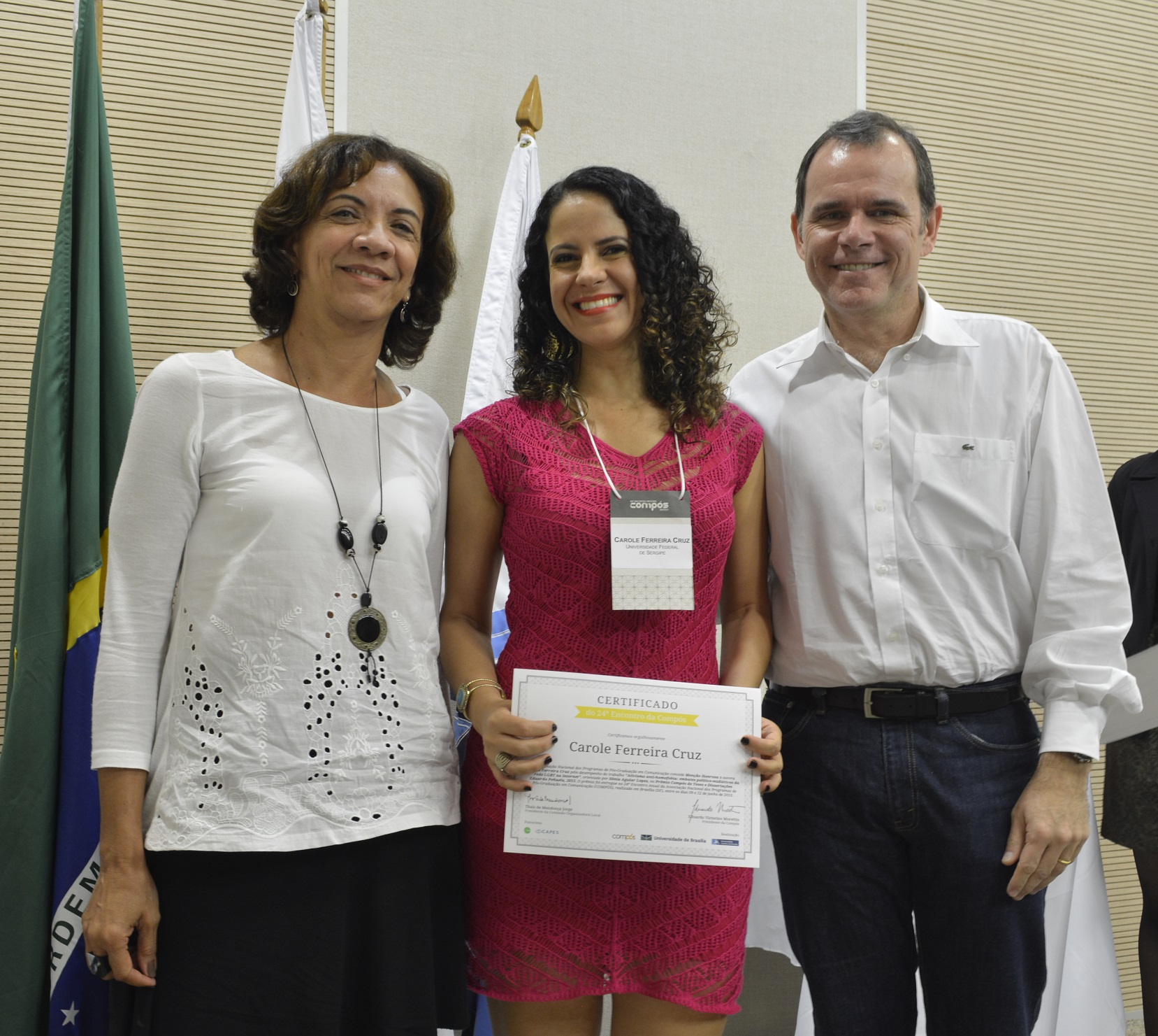 Carole Ferreira da Cruz formou-se na primeira turma do Mestrado em Comunicação