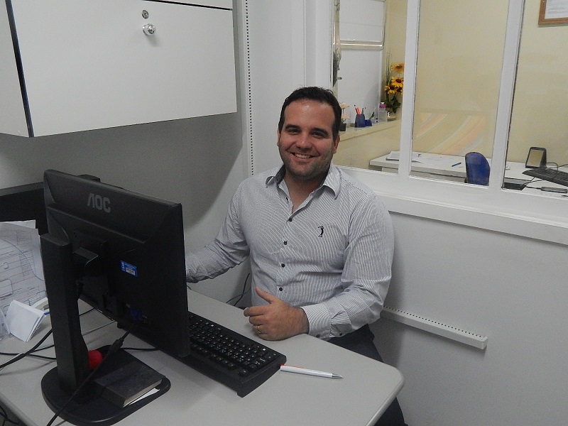 O enfermeiro Diogo Almeida é o responsável pela Unidade de Cirurgia do Hospital.