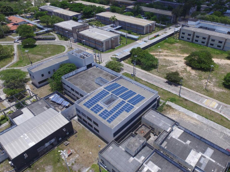 Sistema gera cerca de 5.000 kWh/mês de energia elétrica. (fotos: Ascom e DEL)