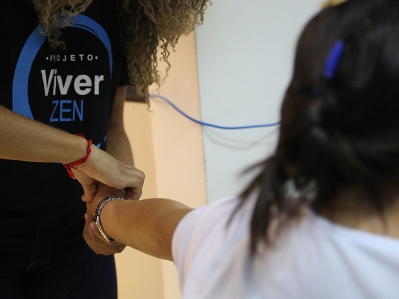 O projeto Viver Zen acontece todas as terças-feiras, a partir das 14h