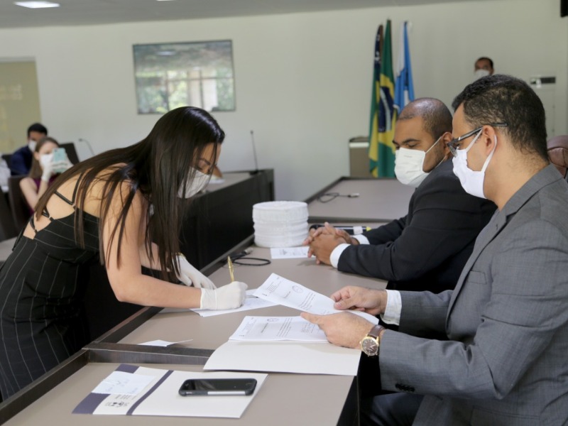 Colação de grau da 97ª turma de medicina. Foto: Schirlene Reis/UFS